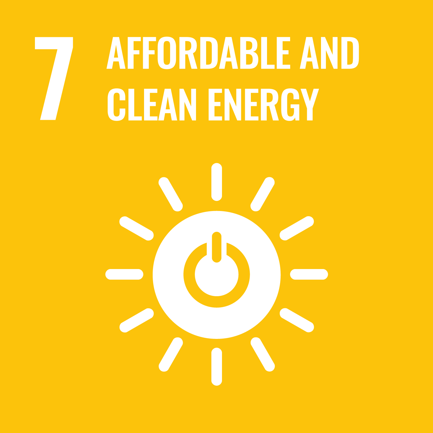 United Nations Sustainable Development Goal: 7 - Affordable and Clean Energy